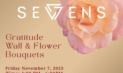 Gratitude Wall & Flower Bouquets Cover Image