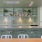 event kitchen with stools at island