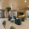 ample lighting in lounge
