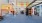 TRX equiptment in large gym