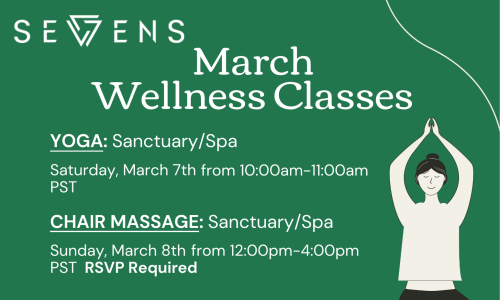 March Wellness Classes Cover Image