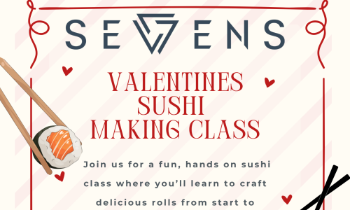 Valentines Sushi Making Class Cover Image